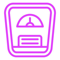 Fototapeta premium Weight Vector Icon Design Illustration