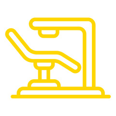 Dentist Chair Vector Icon Design Illustration