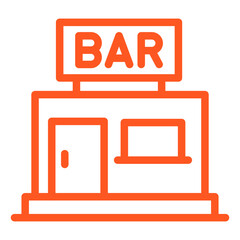 Bar Vector Icon Design Illustration