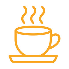 Tea Cup Vector Icon Design Illustration