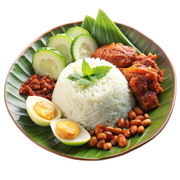 nasi lemak transparent background
