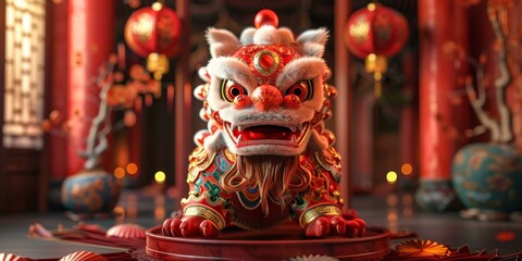 Chinese New Year Lion Dance