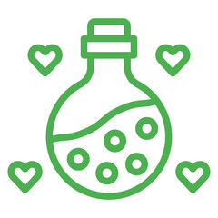 Love Potion Vector Icon Design Illustration