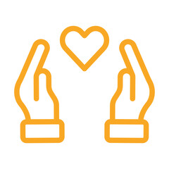 In Love Vector Icon Design Illustration