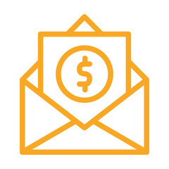 Dollar Vector Icon Design Illustration