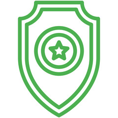 Shield Vector Icon Design Illustration