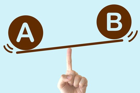 AかBか選択肢を比較する