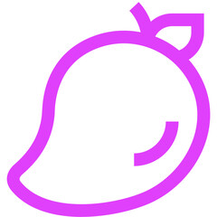 Mango Vector Icon Design Illustration