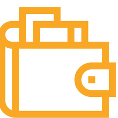 Wallet Vector Icon Design Illustration