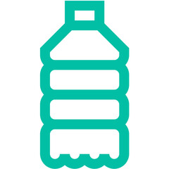Water Bottle Vector Icon Design Illustration