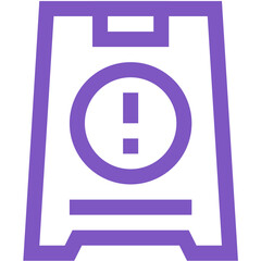 Caution sign Vector Icon Design Illustration