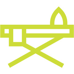 Ironing Vector Icon Design Illustration