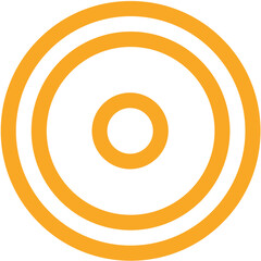 Plate Vector Icon Design Illustration