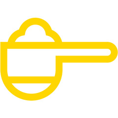 Scoop Vector Icon Design Illustration