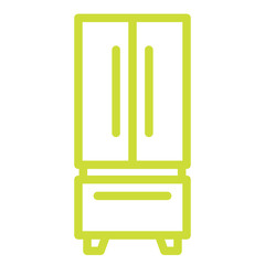 Refrigerator Vector Icon Design Illustration