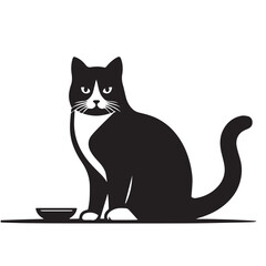 Poppy cat -Bella cat Silhouette -Misty cat vector image -Molly cat -Daisy cat -Tilly silhouette -Luna cat -Lily.