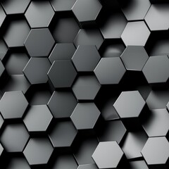 Home decoration hexagonal ceramic wall tiles, black natural stone wallpaper pattern.
