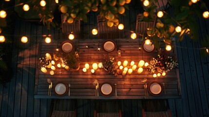 A wooden fence adorned with a string of lights, creating a magical ambiance for any event. Enhance your landscape with this charming light fixture AIG50