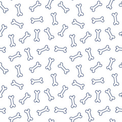 seamless pattern with a set of characters