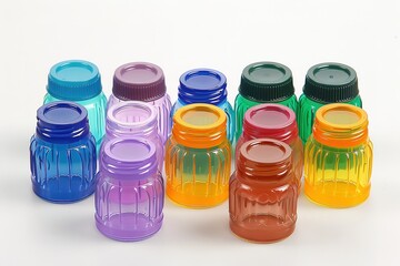 bottles isolated