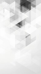 A serene black and white composition on a plain white background