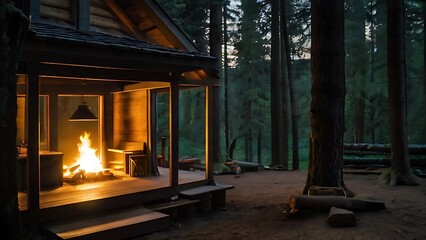 old house in the woods