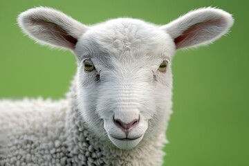 portrait of a sheep