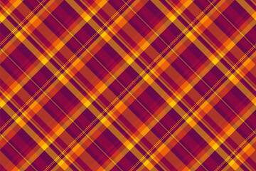 Tartan check fabric of background vector texture with a textile pattern plaid seamless.