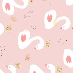 seamless pattern with birds