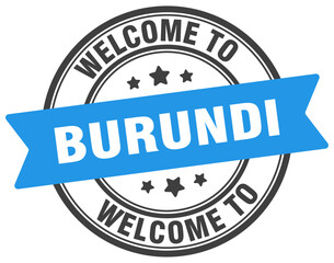 Welcome to Burundi stamp. Burundi round sign