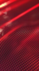 Close up of vibrant red abstract background