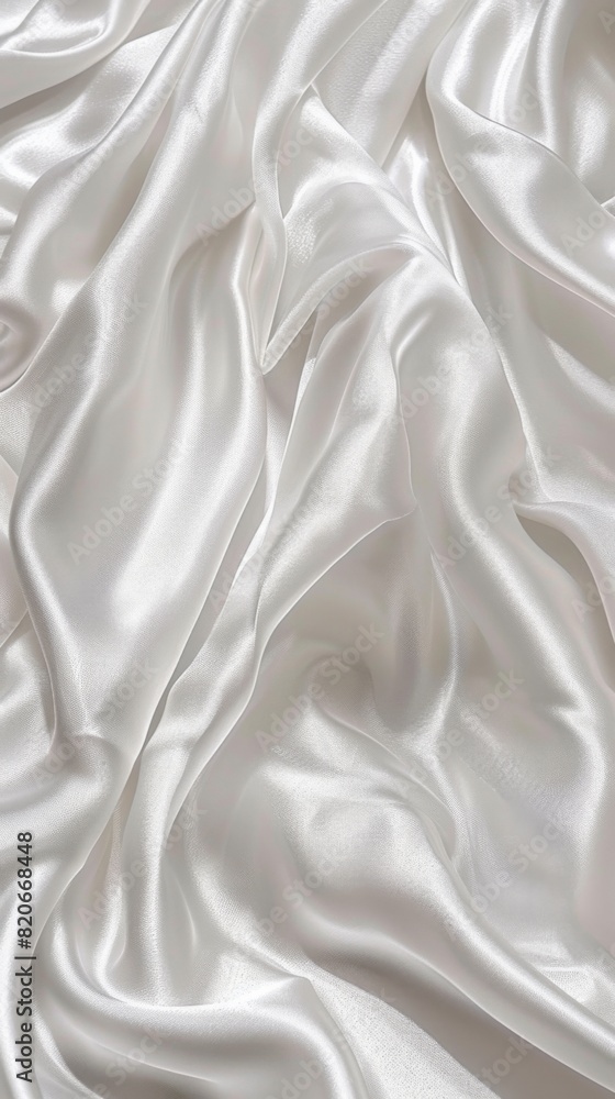 Poster a close up view of a intricate white fabric, showcasing delicate textures and patterns