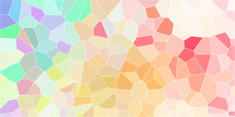 light colorful crystallize abstract background in light sweet vector illustration. white stoke colors stone tile pattern Cement kitchen decor design. abstract mosaic polygonal background vector.