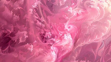 Abstract Pink Fractal Texture Background