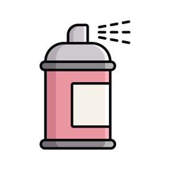 spray paint icon vector design template simple and clean