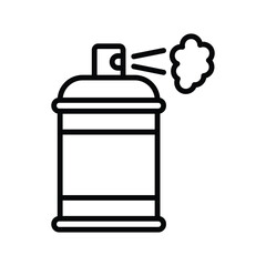 spray paint icon vector design template simple and clean