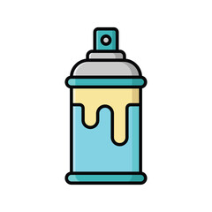 spray paint icon vector design template simple and clean