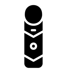 electronic cigarrete glyph icon