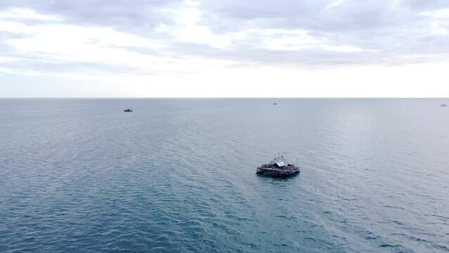 Taking pictures of items in the middle of the sea that fishermen use to catch fish.
Patobong, South Sulawesi Indonesia
May 19 2024