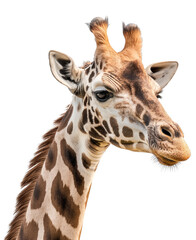 Obraz premium giraffe isolated on white