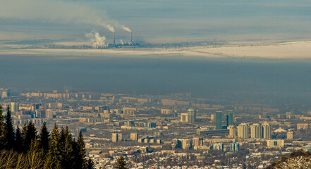 Almaty, Kazakhstan's largest metropolis, is set in the foothills of the Trans-Ili Alatau mountains. . December 6, 2007