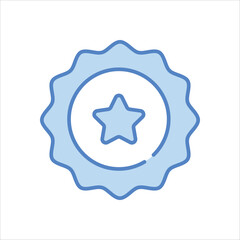 Badge vector icon