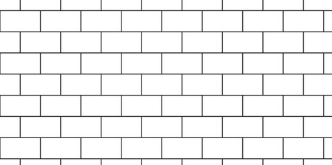 White brick wall background. Architecture construction stone block brick wallpaper. seamless building cement concrete wall grunge background.	