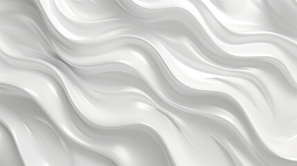 Close Up of White Wall With Wavy Lines