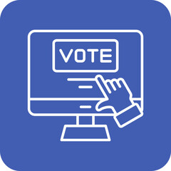 Electronic Voting Icon