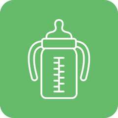 Fototapeta premium Baby Bottle Icon