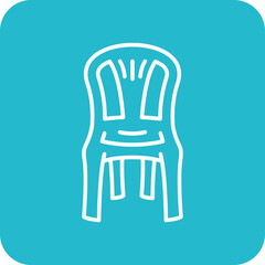 Plastic Chair Icon