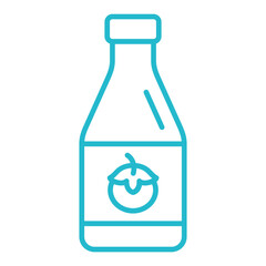 Ketchup Bottle Icon