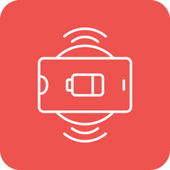 Obraz premium Wireless Charger Icon