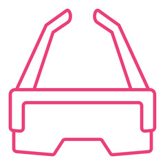 Fototapeta premium Smart Glasses Icon
